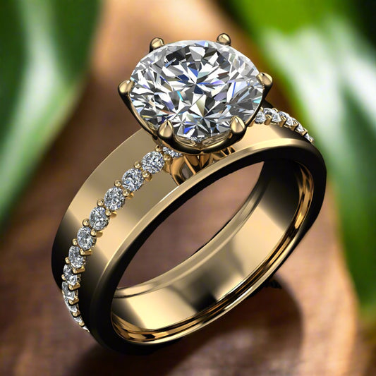 Bold, Edgy, The 80's Are Back Baby! Latest Trends in Engagement Ring Styles 2024