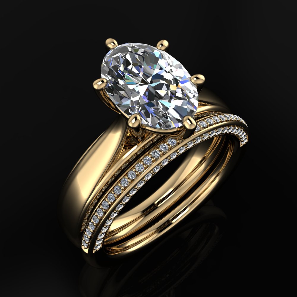 peyton ring – oval lab grown diamond engagement ring, oval engagement ring, handmade jewelry