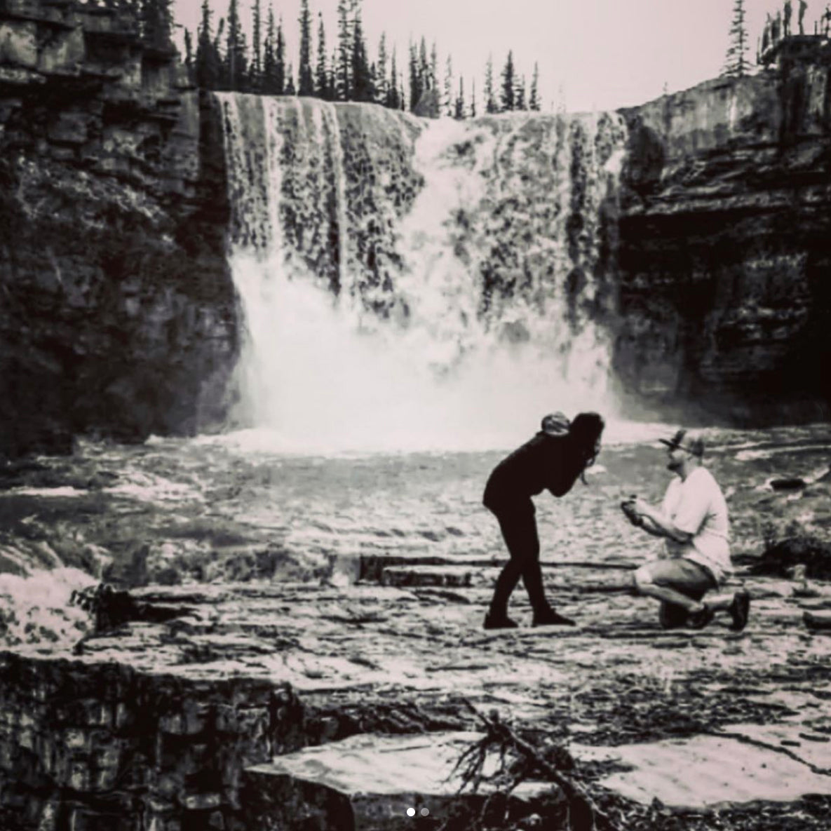 waterfall proposal 