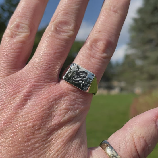 video of the signet ring